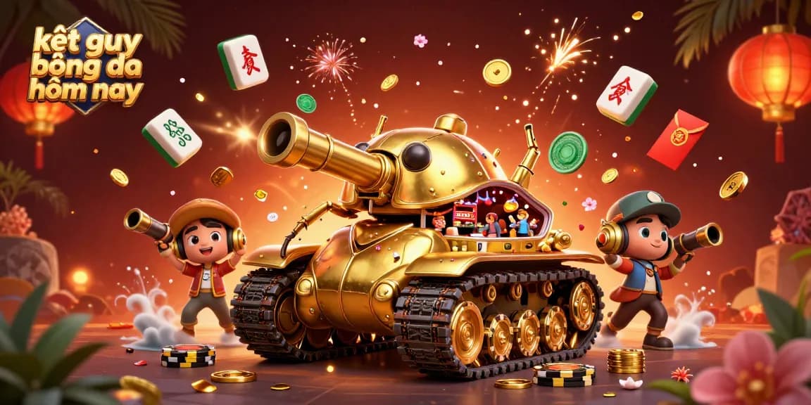 Experience kết quả bóng đá hôm nay in an exciting 3D casino scene with dynamic visual elements.