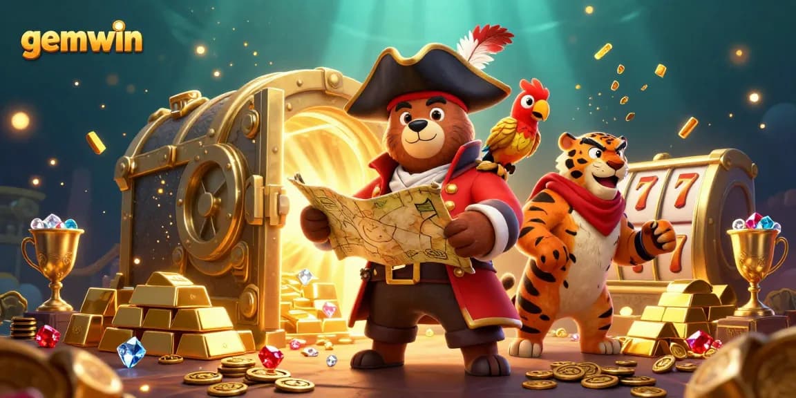 gemwin captivates players with pirate-themed gaming adventure filled with treasures, slots, and excitement.