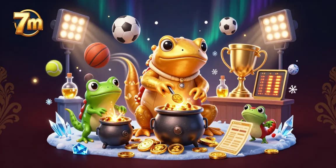 Engage with 7m's live betting insights and gold coin action in a dynamic sports scene.