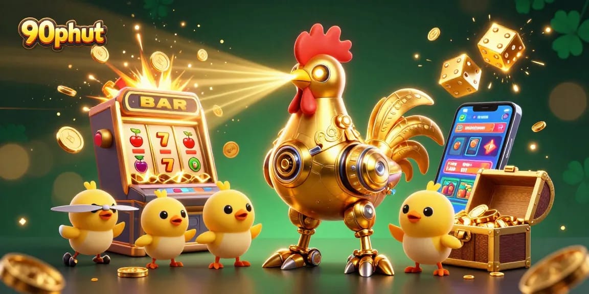 Experience thrilling 90phut gameplay with dynamic characters in a rich casino setting.