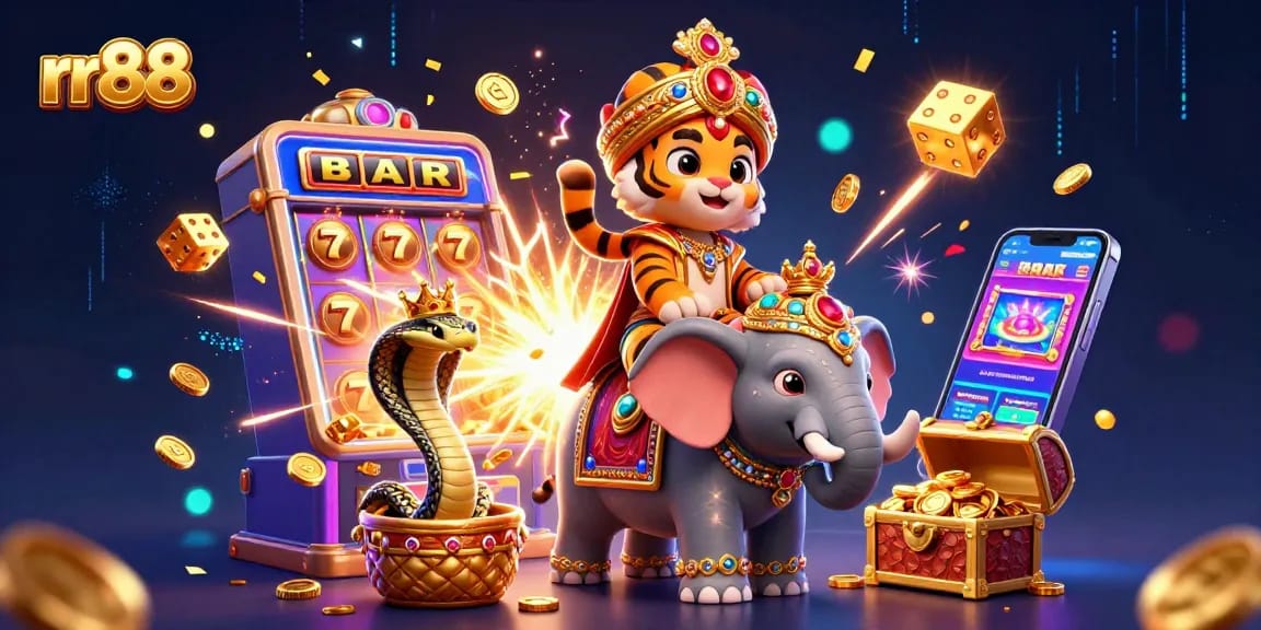 Experience the thrill of rr88 with exhilarating slots, golden jackpots, and vibrant casino excitement.