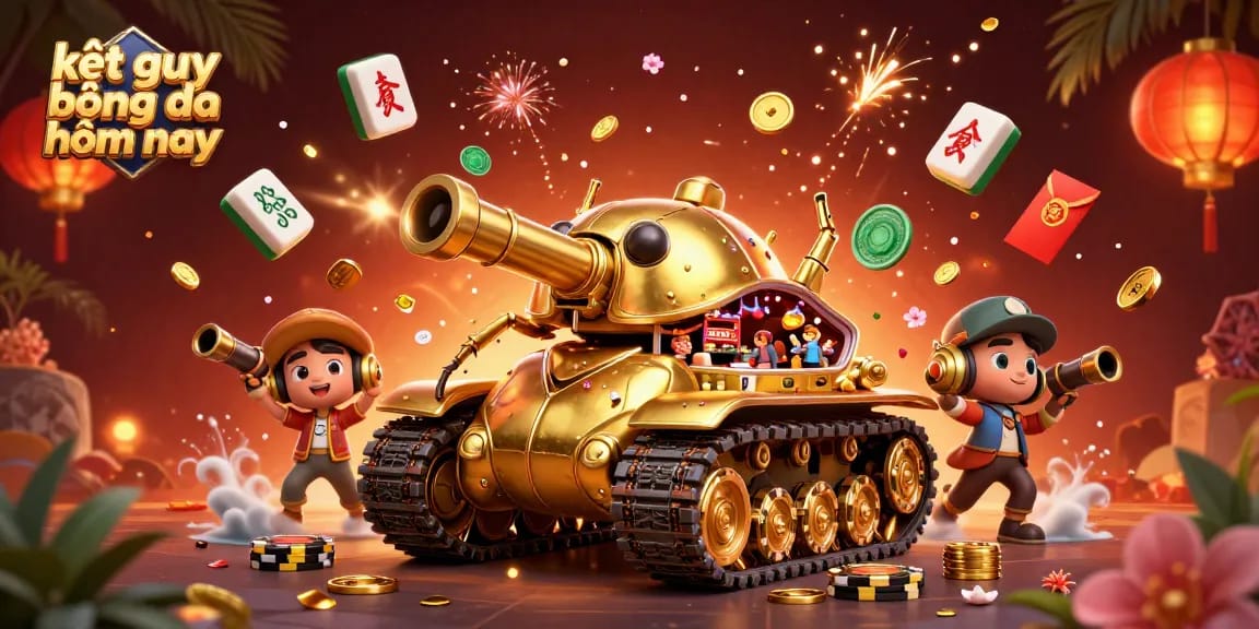 Experience kết quả bóng đá hôm nay in an exciting 3D casino scene with dynamic visual elements.