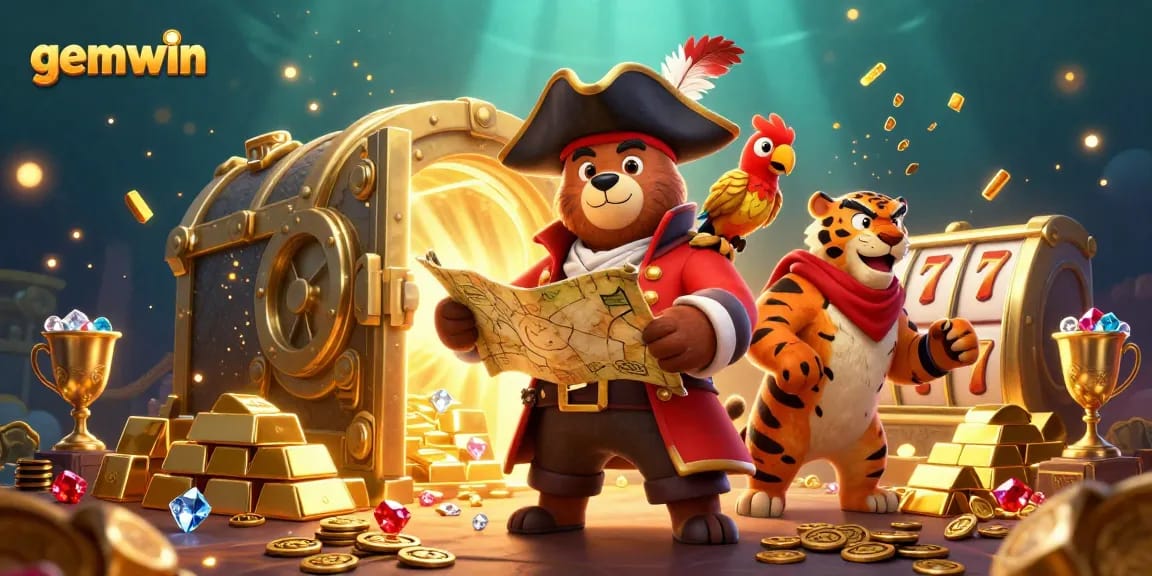 gemwin captivates players with pirate-themed gaming adventure filled with treasures, slots, and excitement.