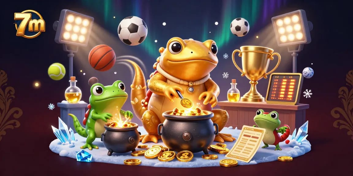 Engage with 7m's live betting insights and gold coin action in a dynamic sports scene.