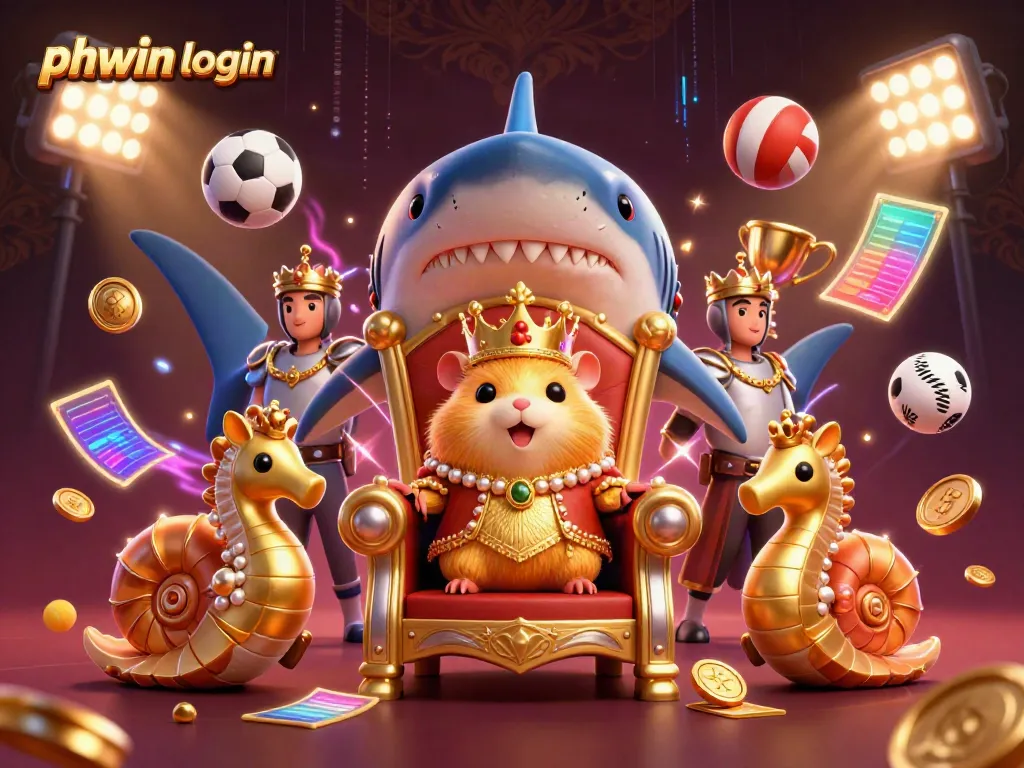 Join the excitement of phwin login with our vibrant casino illustration featuring engaging gaming elements.