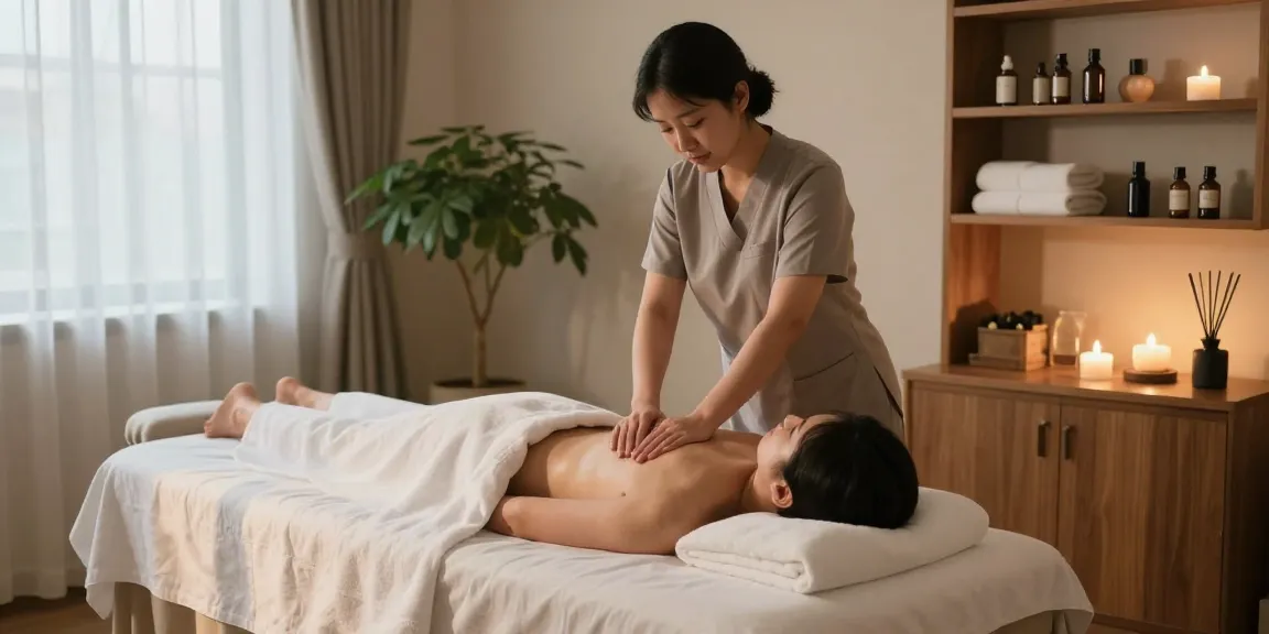 Relaxing 서울출장마사지 session in a peaceful spa environment for ultimate wellness