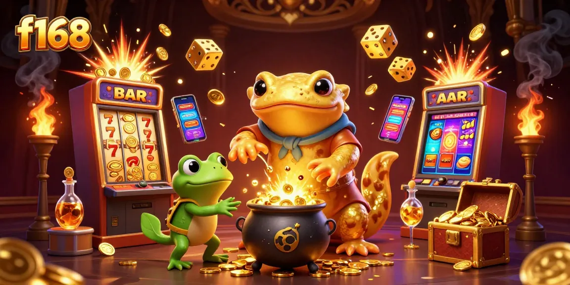 Engage with f168 casino fun through a magical 3D journey of gold and excitement.