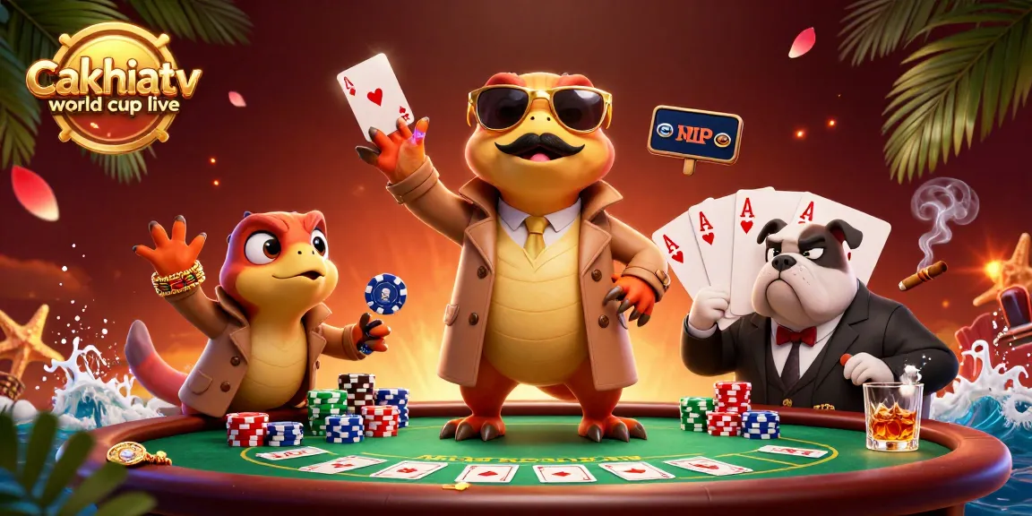 Experience cakhiatv world cup live with a thrilling 3D raptors casino scene full of action.