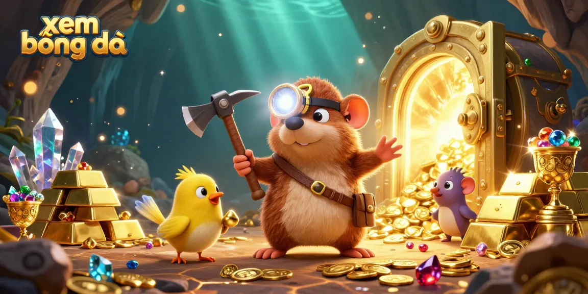 Xem bóng đá directly while enjoying thrilling online gambling experiences with vibrant treasures around.