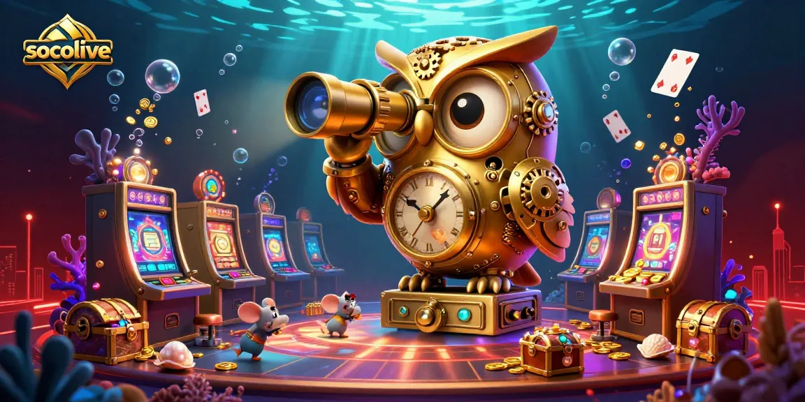 Socolive captures the excitement of casino gaming with engaging characters and dynamic gambling elements.