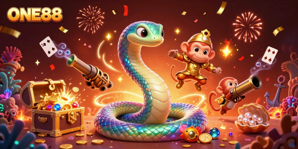 ONE88 gaming experience illustrated with vibrant characters and rich casino elements.