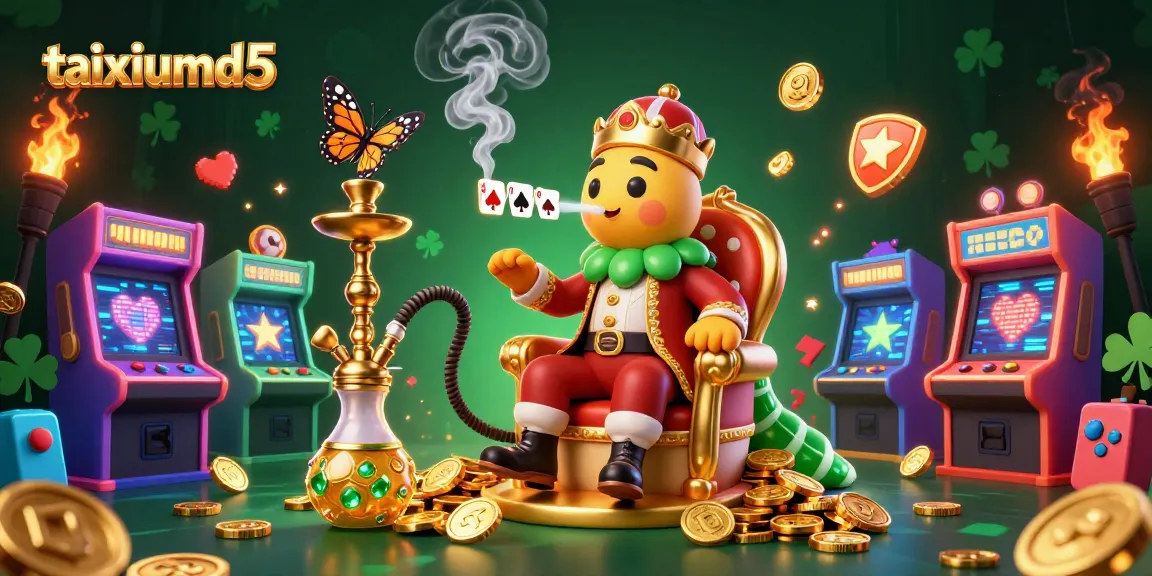 Experience taixiumd5's thrilling gameplay with colorful characters and dynamic casino elements.