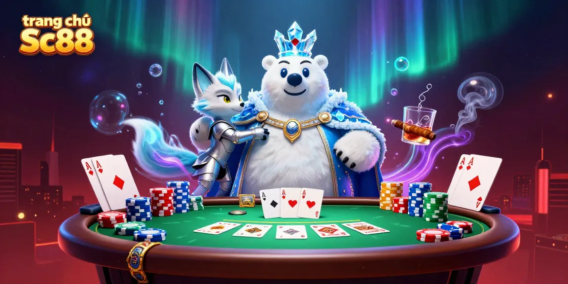 Experience thrilling play at trang chủ Sc88 with exciting poker tables and colorful gaming elements.